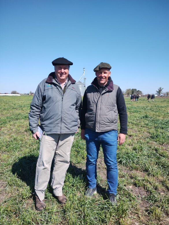 Pedro Brandi, El Caraguatá y Sergio Borré, presidente Caproler